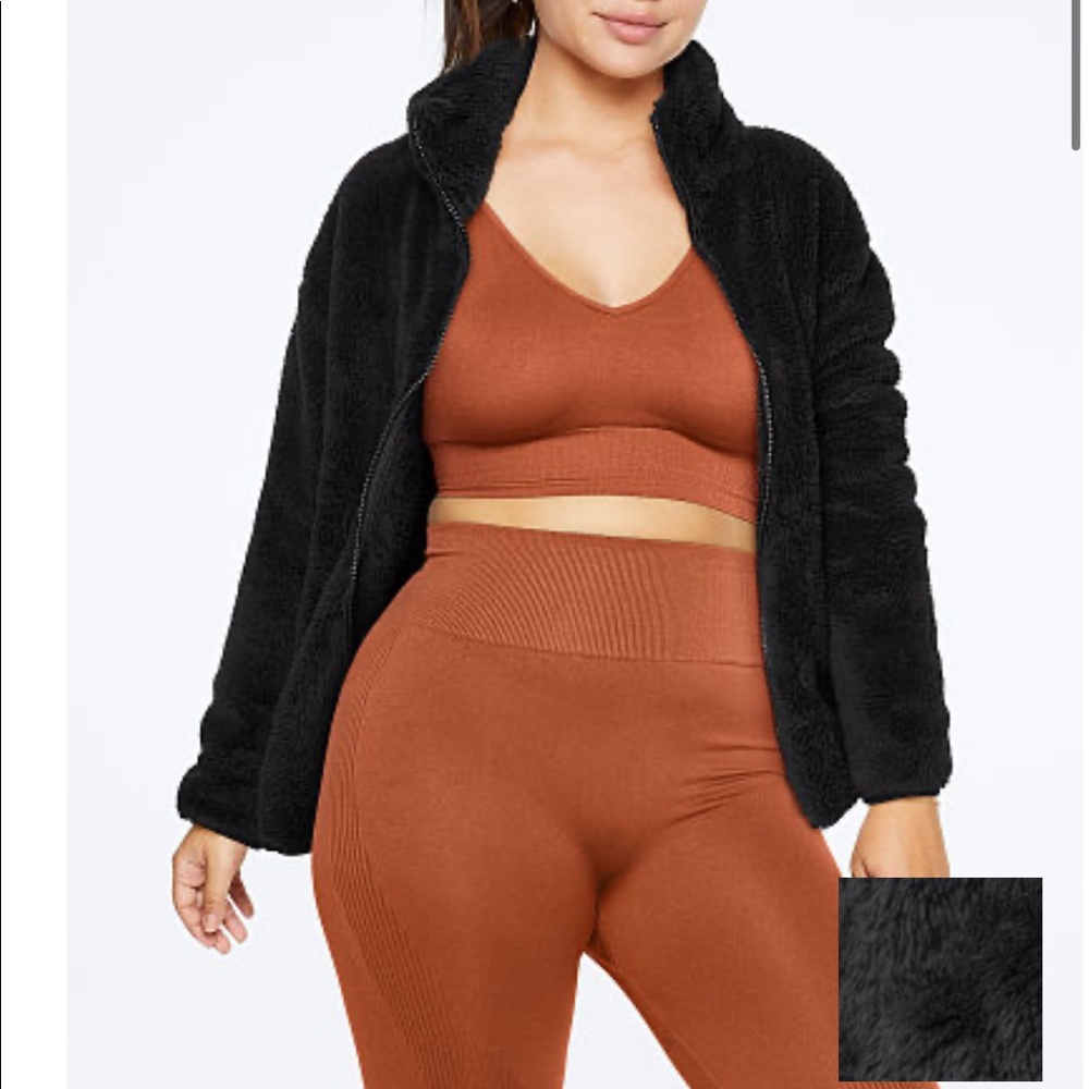 victoria’s secret PINK teddy jacket